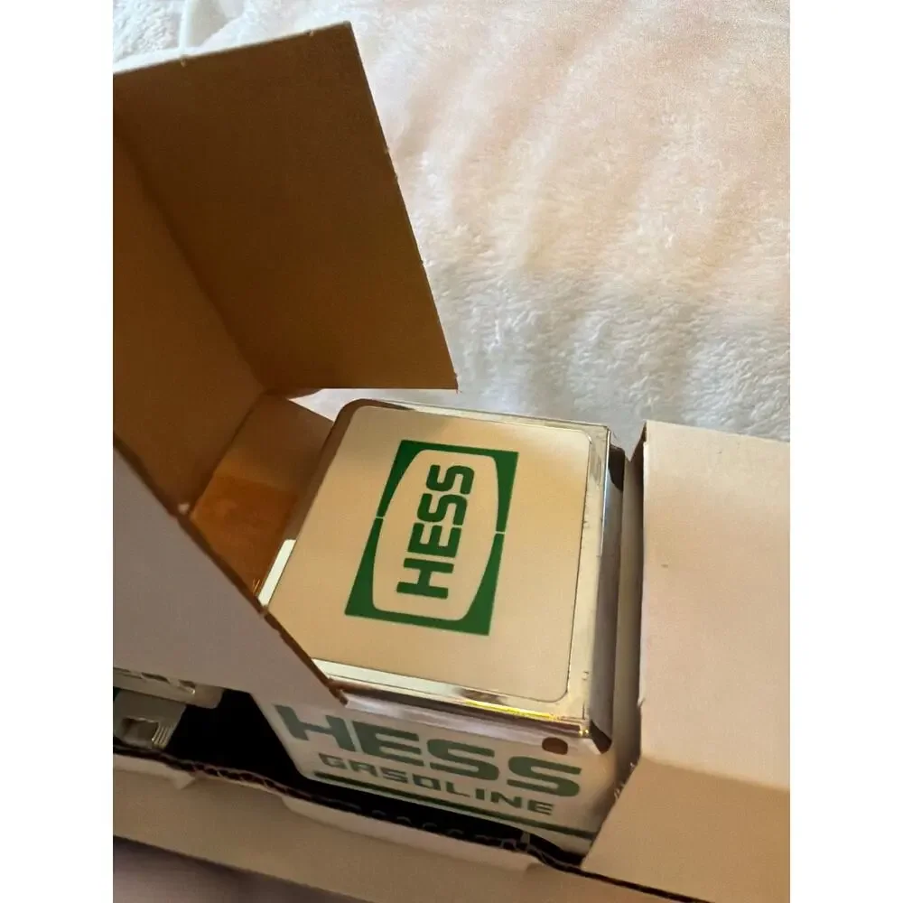 Vintage 1988 Hess Toy Truck & Racer Gasoline Transport Original Box NIB
